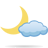 Mostly clear